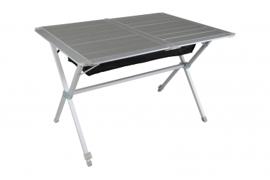 Stůl skládací rolovací 115x78,5 cm, aluminium
