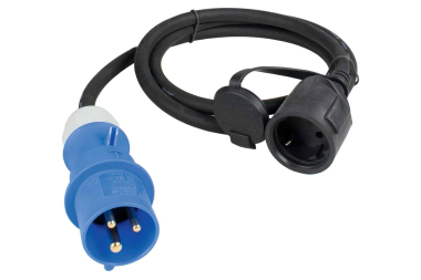 Adaptérový kabel s CEE zástrčkou, 1,5 m