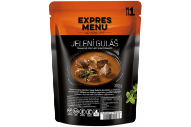 Jelení guláš, 1p, 300g