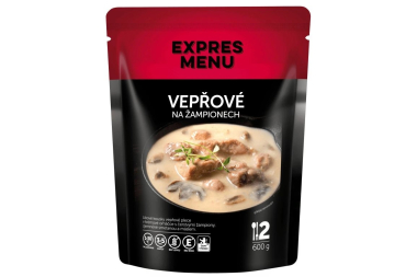 Vepřové na žampionech, 2p, 600g