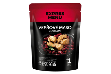 Vepřové maso s fazolemi, 1p, 300g