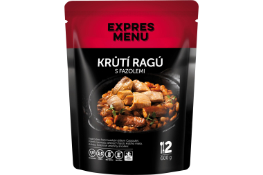 Krůtí ragú s fazolemi, 2p, 600g