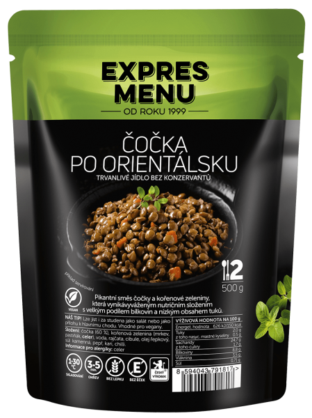 Čočka po orientálsku, 2p, 500g