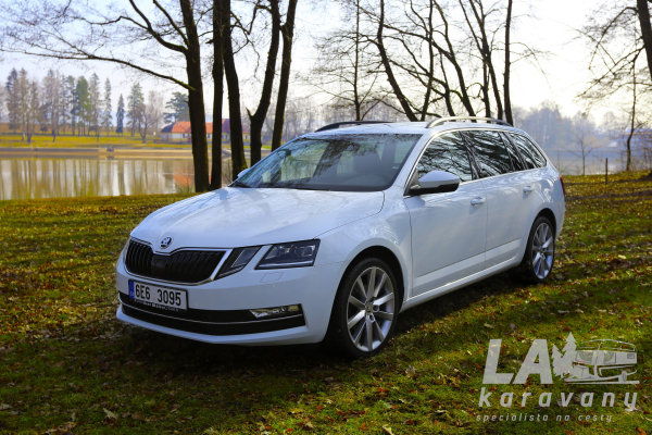 Škoda Octavia combi bílá