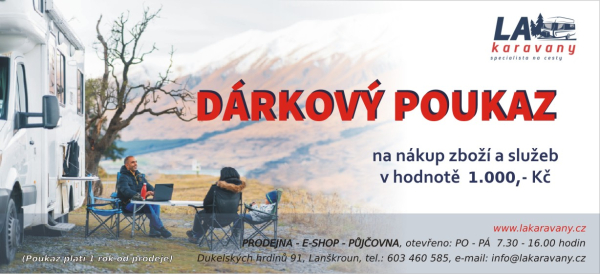 Dárkový poukaz v hodnotě 1.000 Kč