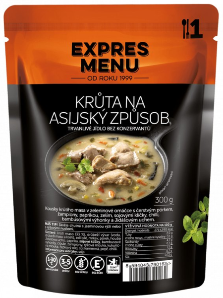 Krůta na asijský způsob, 1p, 300g