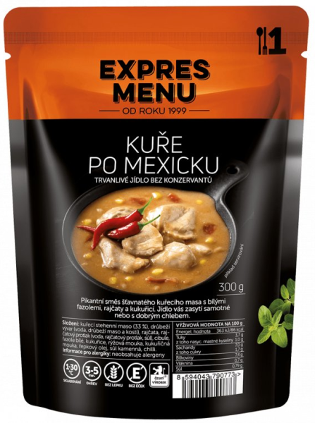 Kuře po mexicku, 1p, 300g