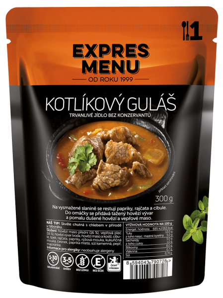 Kotlíkový guláš 1p, 300g