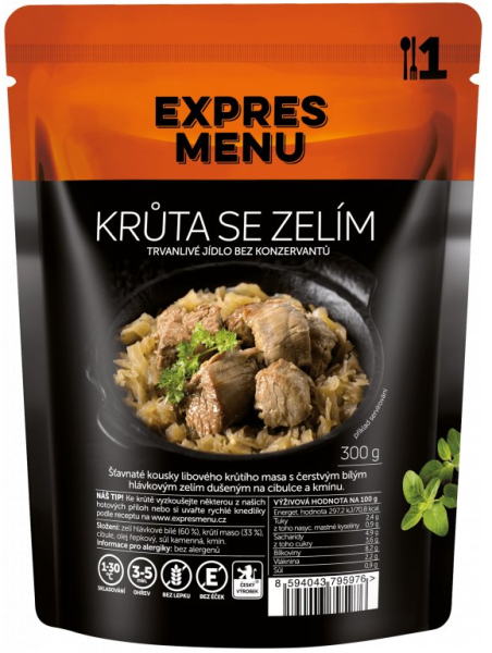 Krůta se zelím, 1p, 300g