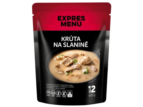 Krůta na slanině, 2p, 600g