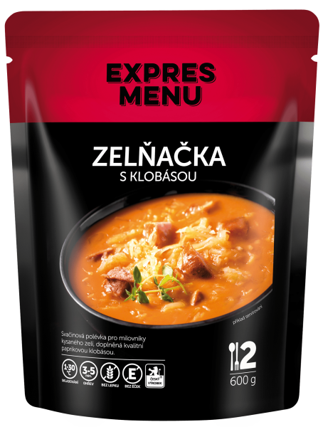 Zelňačka s klobásou, 2p, 600g