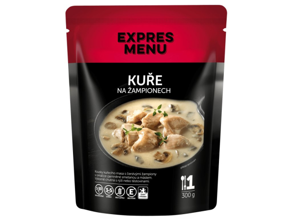 Kuře na žampionech, 1p, 300g