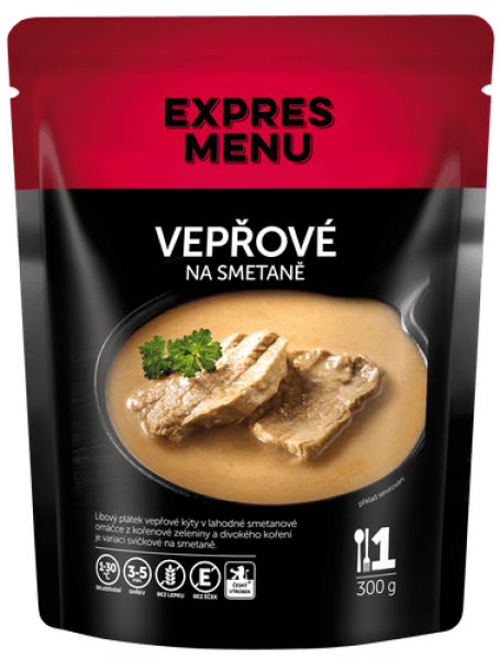 Vepřové na smetaně, 1p, 300g