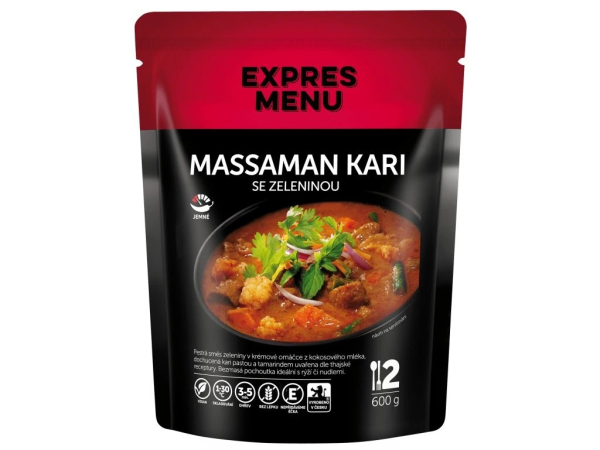 Massaman kari se zeleninou, 2P, 600g
